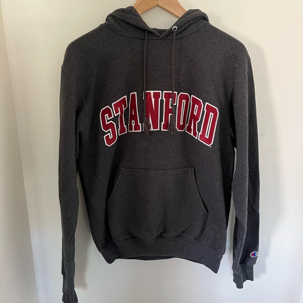 grey Stanford hoodie
